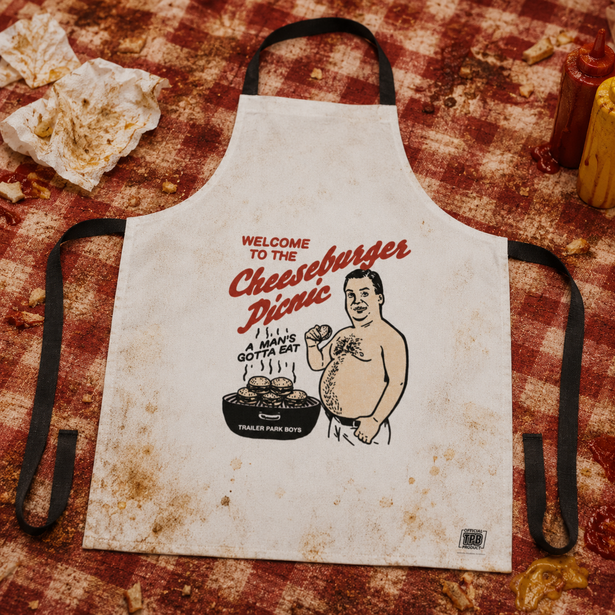 Trailer Park Boys Chesseburger Picnic Apron