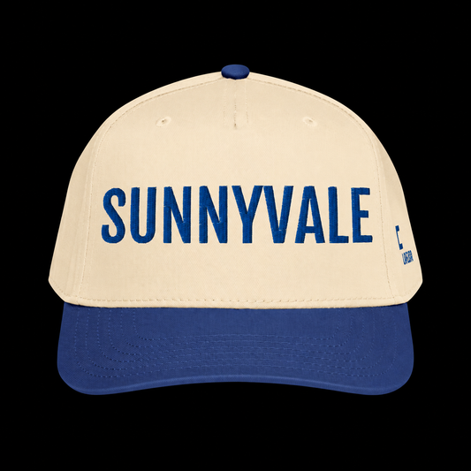 Trailer Park Boys Sunnyvale Snapback on a black background