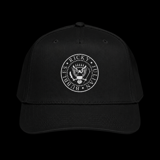 Trailer Park Boys Crest Snapback on a black background