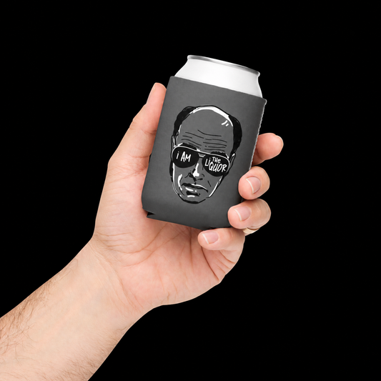 Lahey Can Cooler on a black background