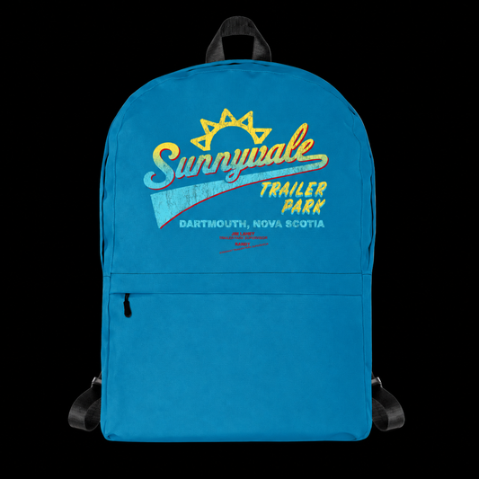 Sunnyvale Backpack on a black background